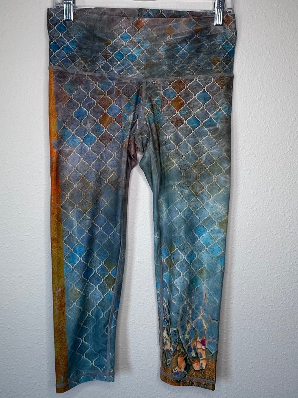 Niyama Sol Beachcomber Crop Legging, Sahara, Size Large